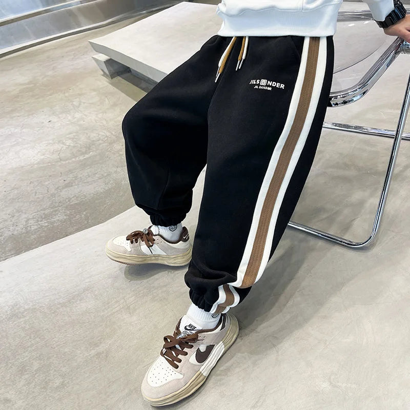 New Children's Fleece Lined Sweatpants