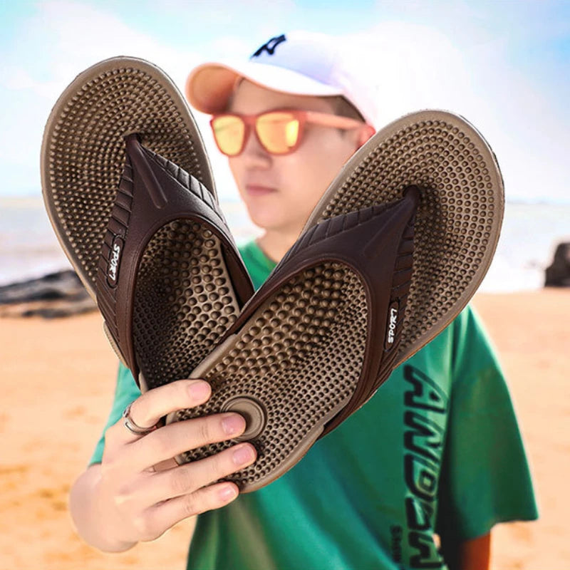 Men Beach Flip-flops Summer Slippers