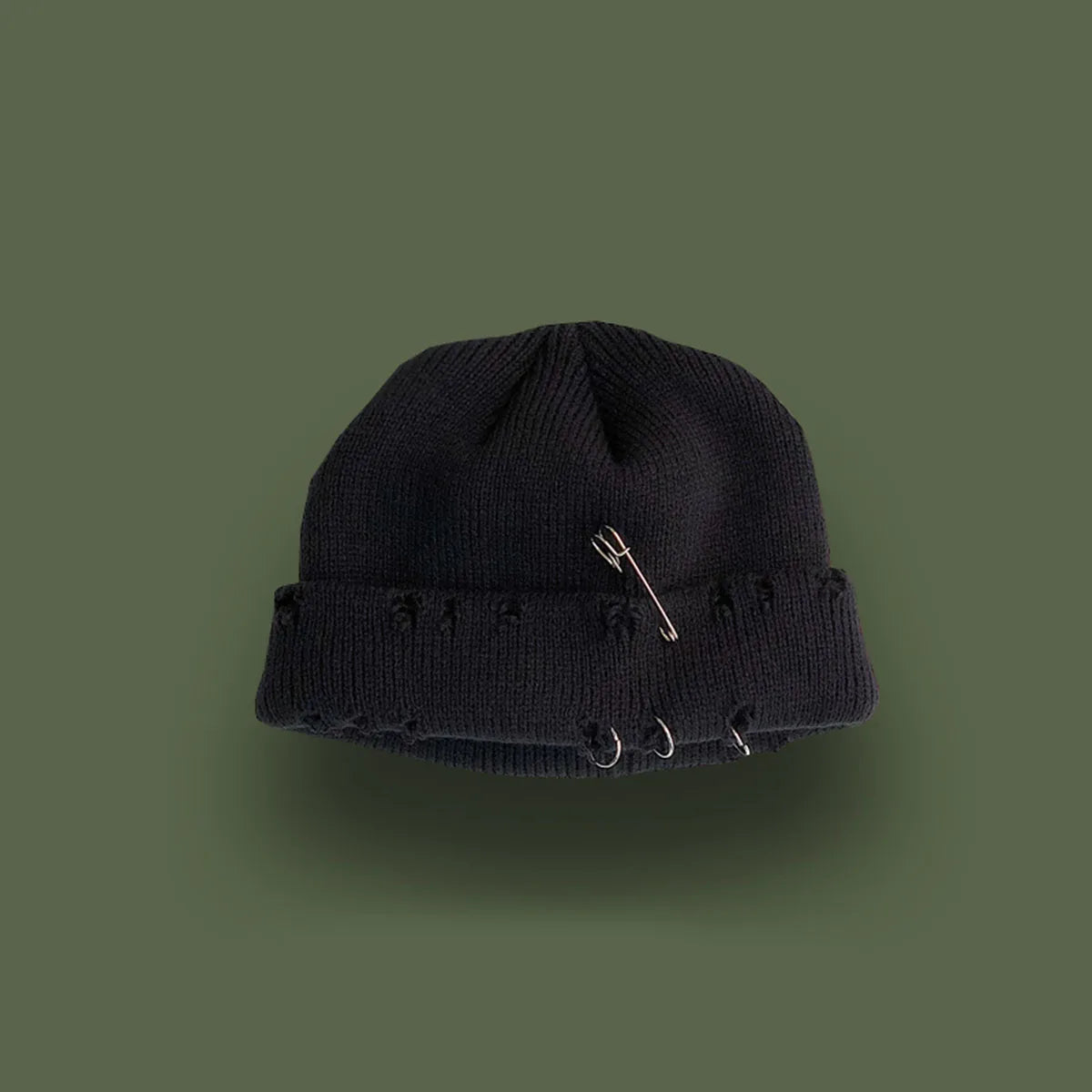 Damenmode, warme, dicke Gorro-Hip-Hop-Kappe