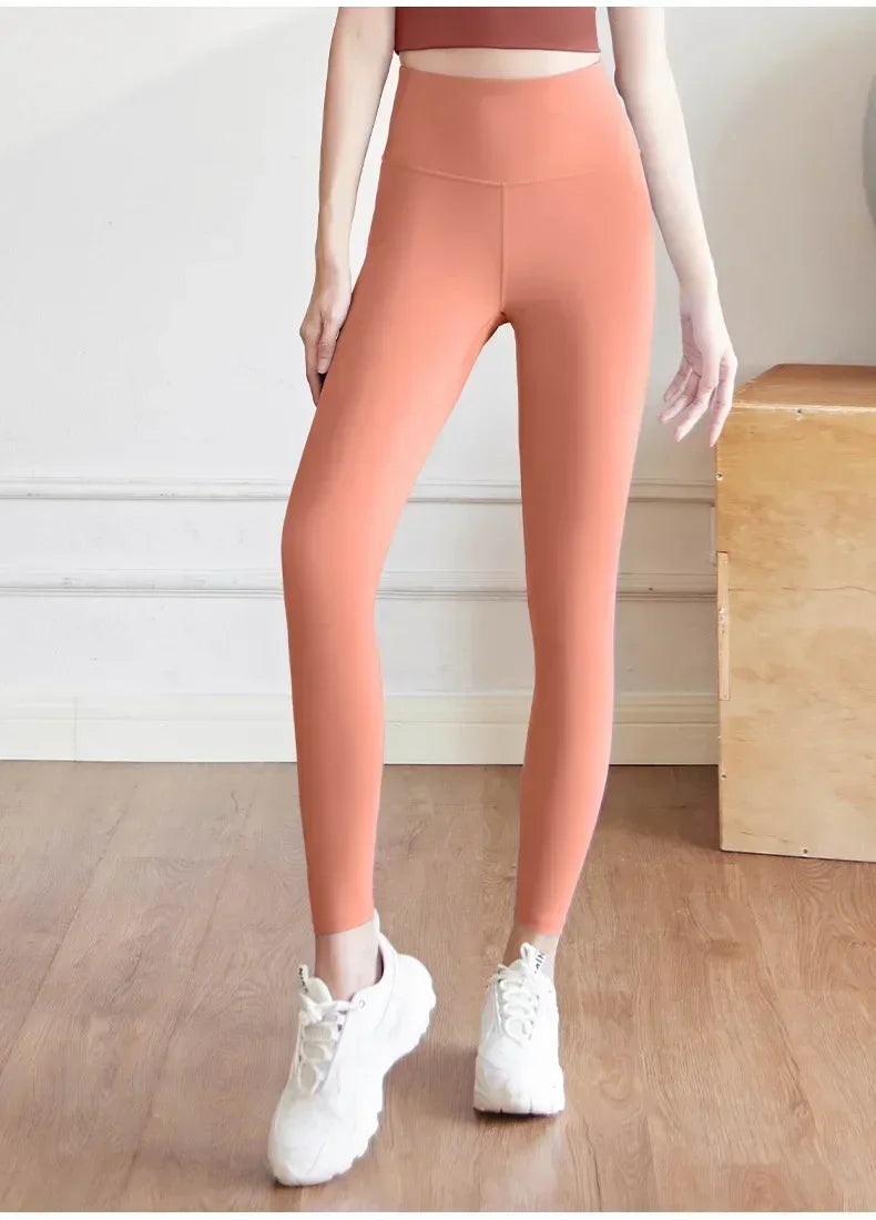 Seamless Yoga Pants High Waist, Sport Fitness Female Legging