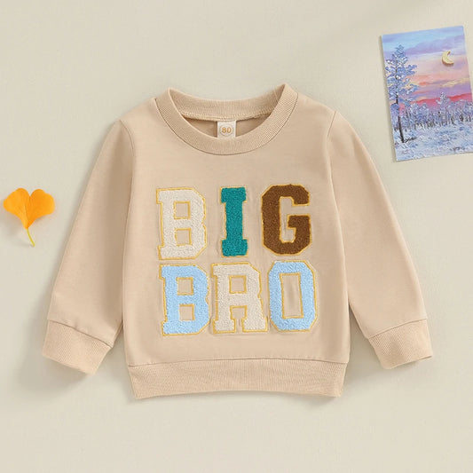 6M-4Y Toddler Baby Boy Big Sweatshirt