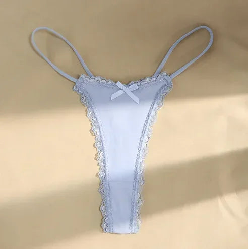 Neue dünne sexy Spitzen-Thongs atmungsaktive Damen-Unterwäsche