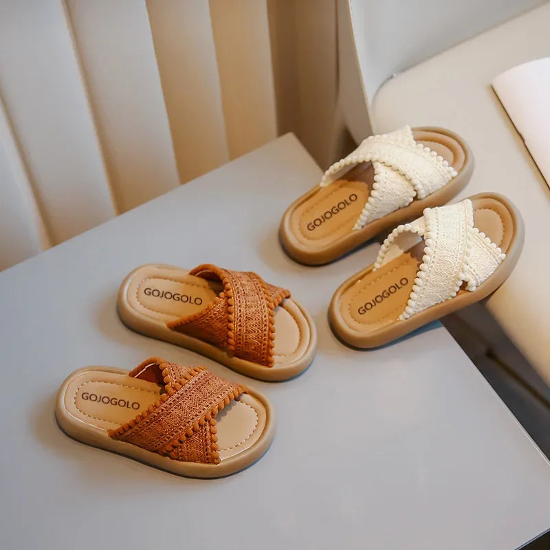 Girls Summer Princess Sweet Slides