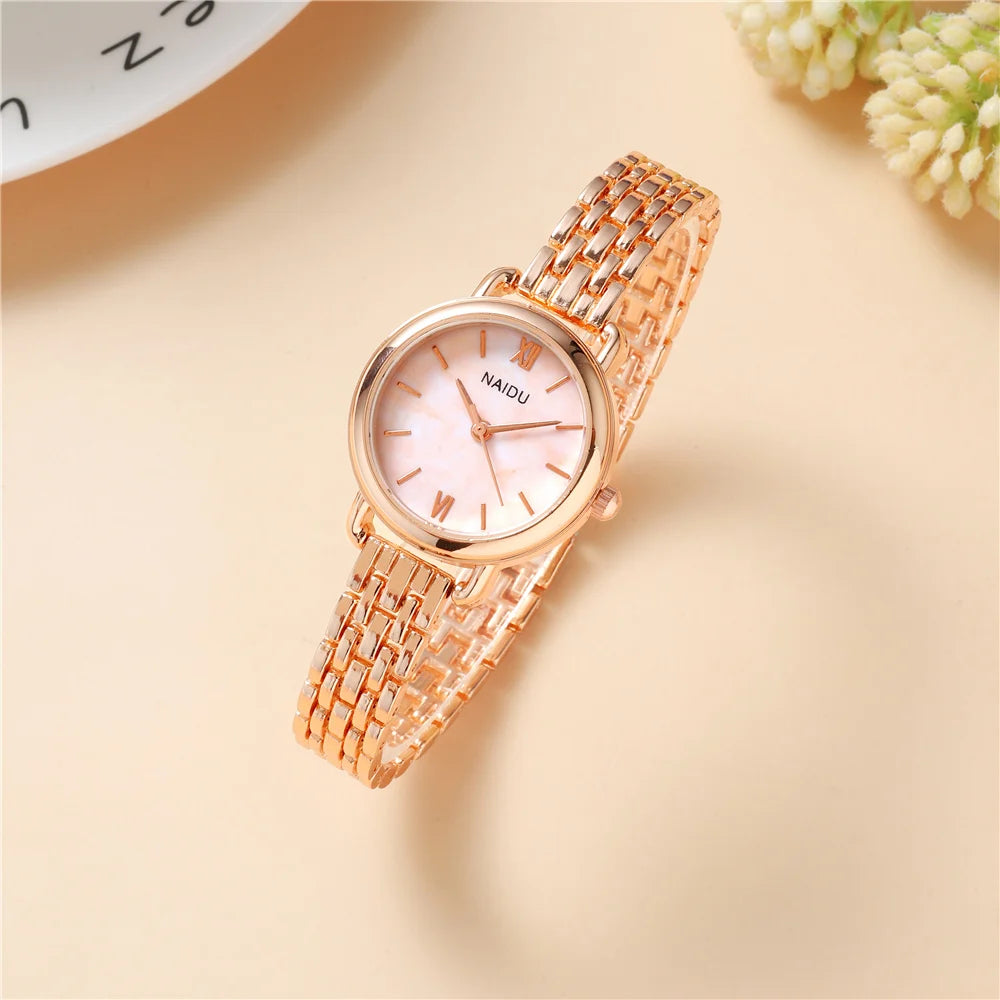 New fashion Marble grain dial quartz wrist watch