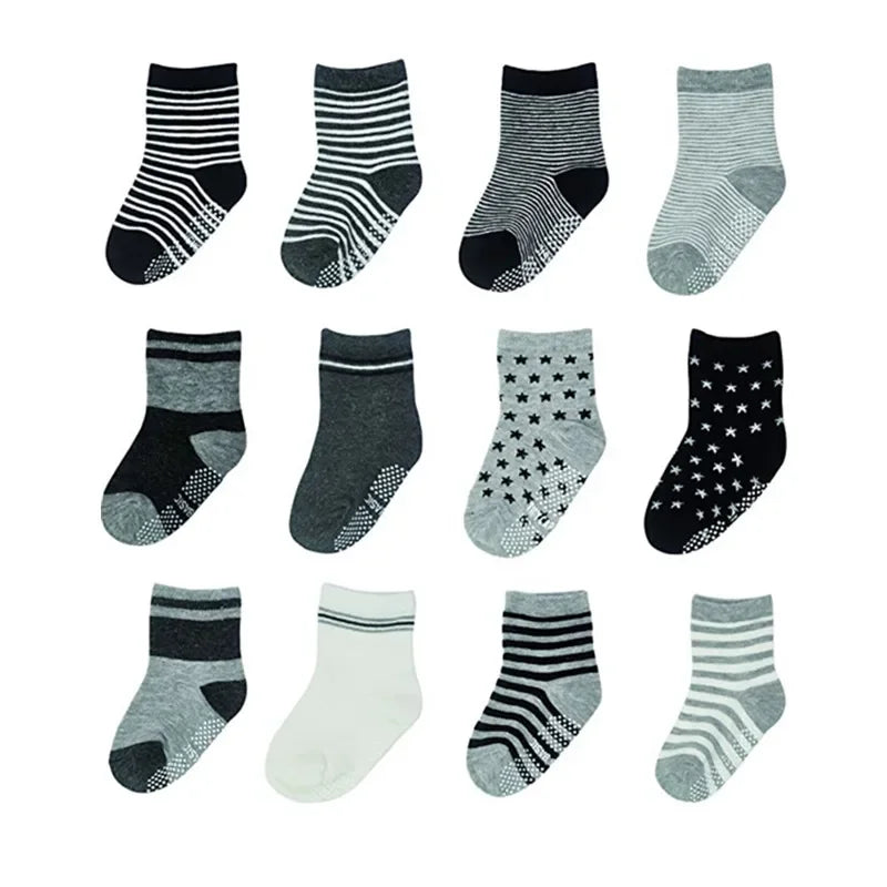 New Non Slip Toddler Socks