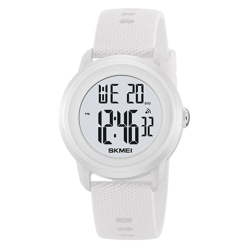 Women Waterproof Sports LED Display Wristwatches