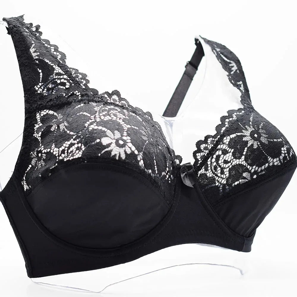 Women Plus Size Bra See Through Sexy Lingerie