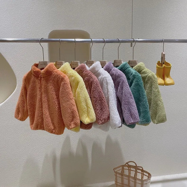 New Toddler Warm Soft Outerwear