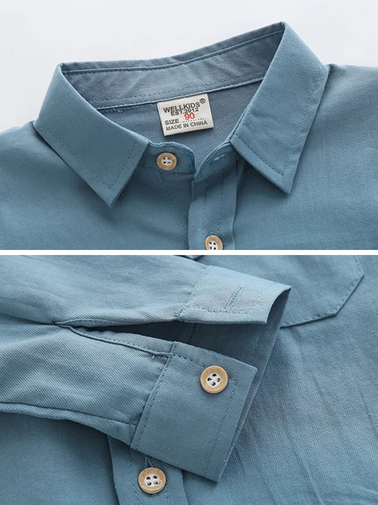 Autumn Fashion Candy-Colored Lapel Long Sleeve Thin Shirt