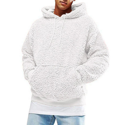 Herbst Winter Herren Sherpa Hoodie