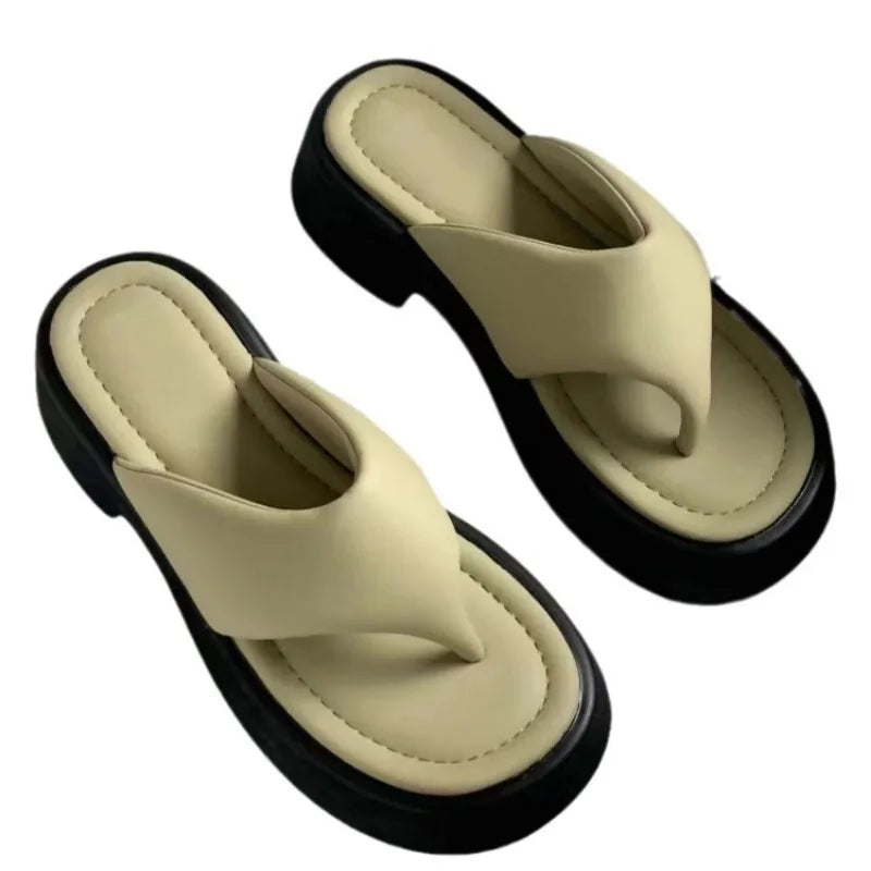 Neue 2024 Clip-on Strand Sandalen Schuhe