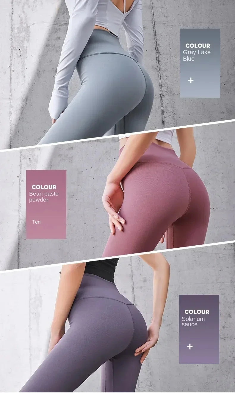 Seamless Yoga Pants High Waist, Sport Fitness Female Legging