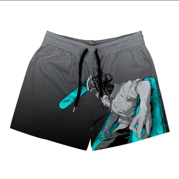 Men Fashion Mesh Breathable Casual Shorts