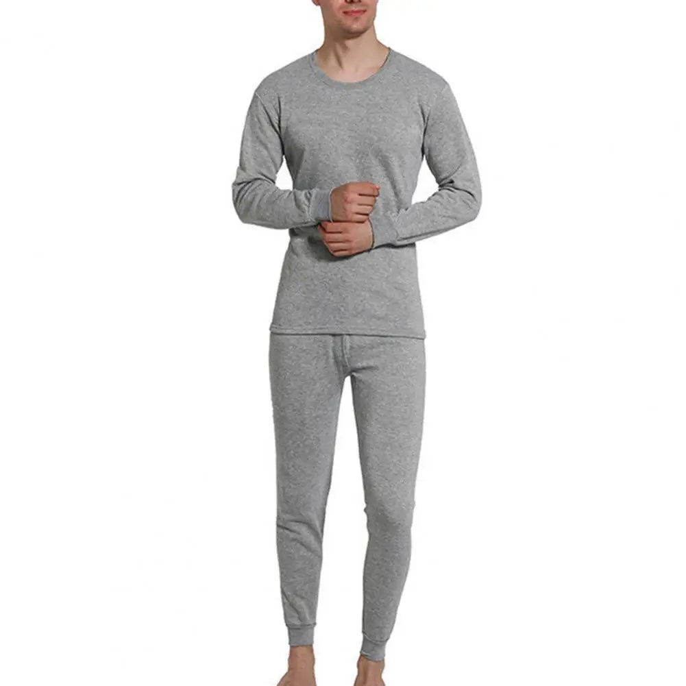 Men Winter Pajamas Set