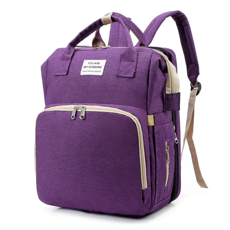 Baby Large Capacity Nappy Milk Bottle Backpacks