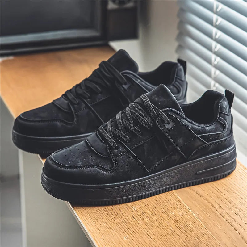 Original black Air Force Flat Shoes