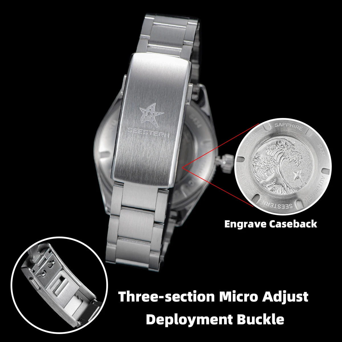 Automatic Movement Luminous Mechanical Wristwatches