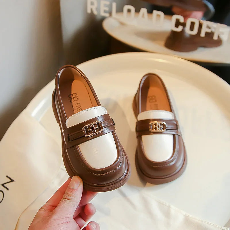 Children Patchwork Elegant Slip-on Shoe