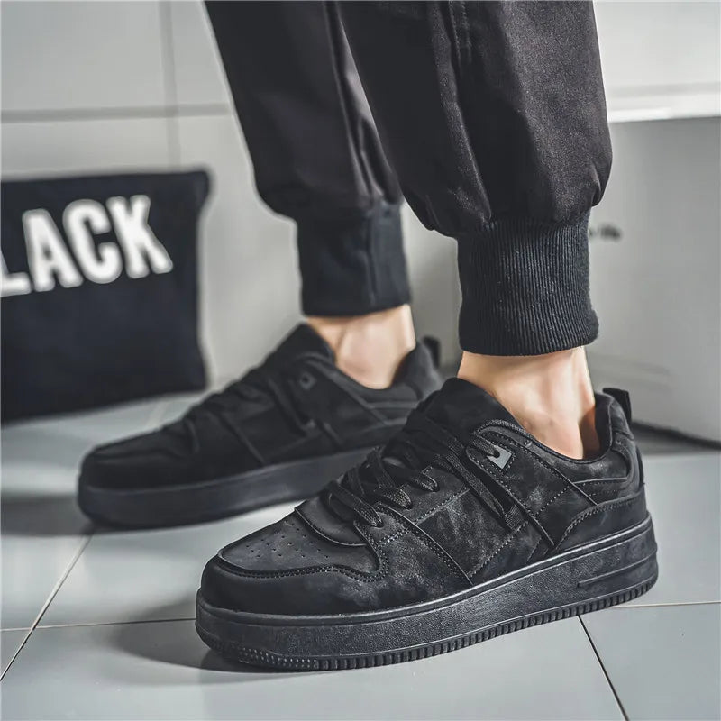 Original black Air Force Flat Shoes