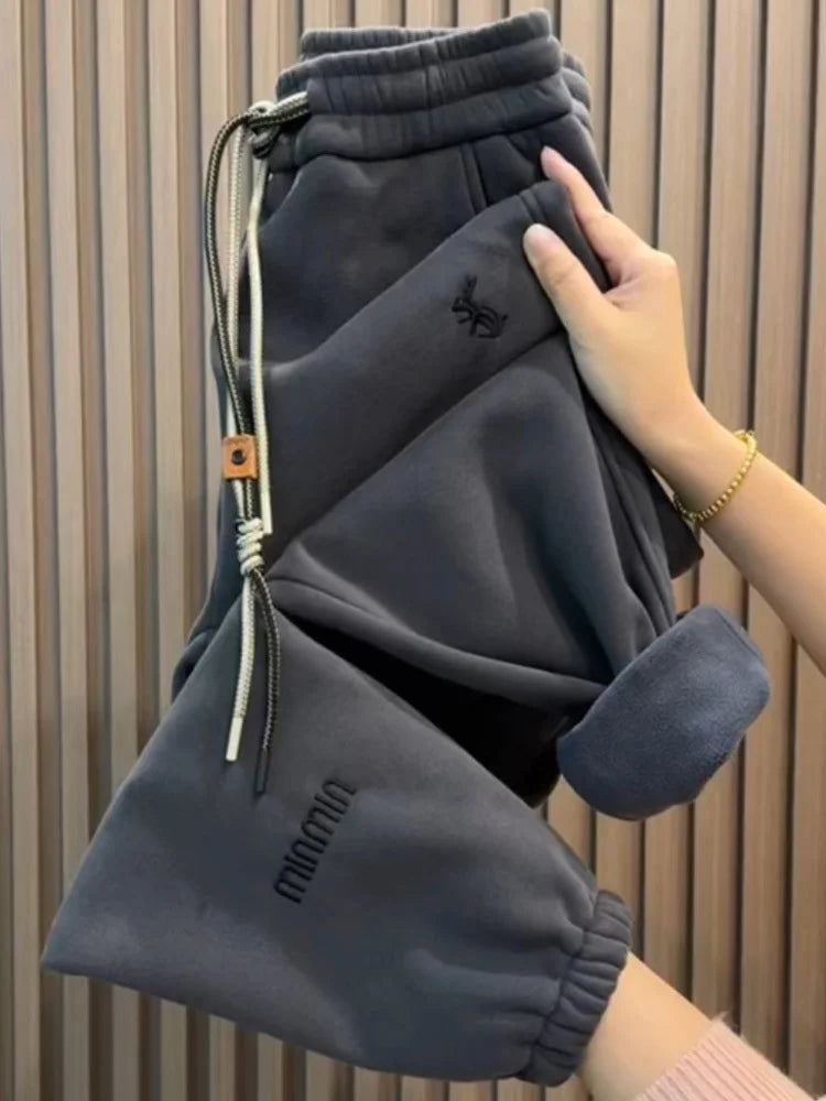 Herbst Winter Koreanische Lose Beiläufige Haremshose Mit Hoher Taille