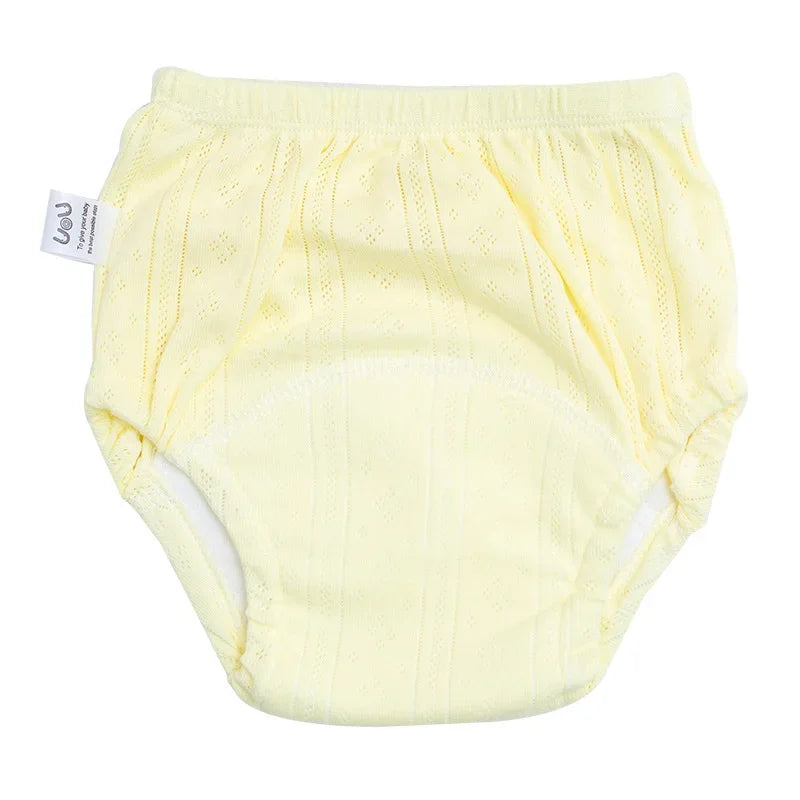 Baby Solid Color Washable Underwear