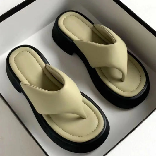 Neue 2024 Clip-on Strand Sandalen Schuhe