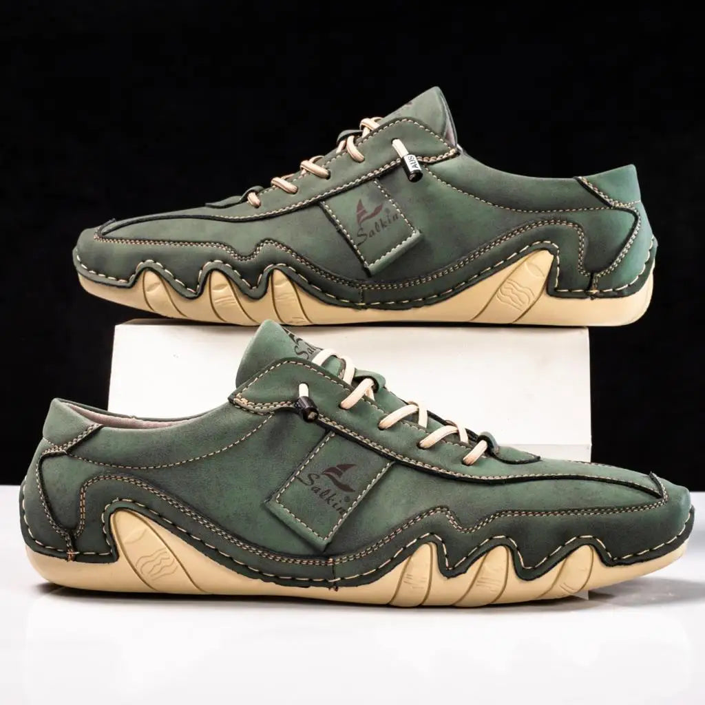 New Fashion Handmade Leather Casual Shoes