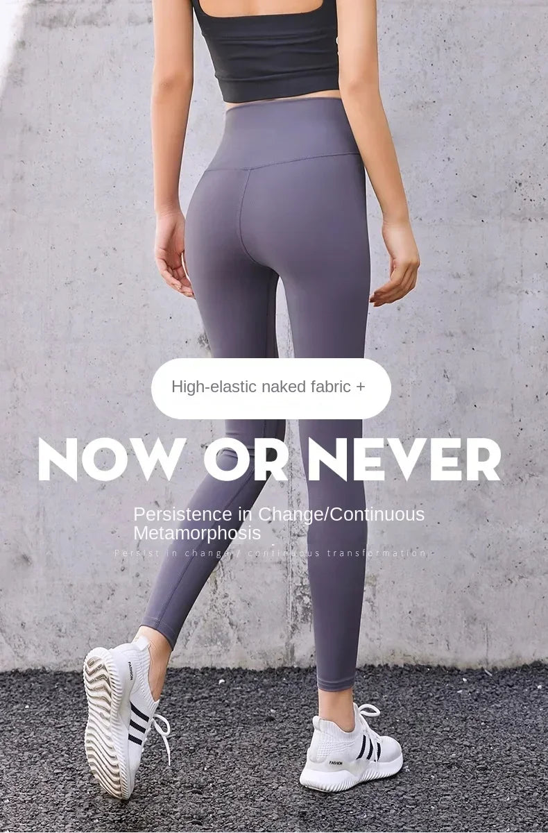 Seamless Yoga Pants High Waist, Sport Fitness Female Legging
