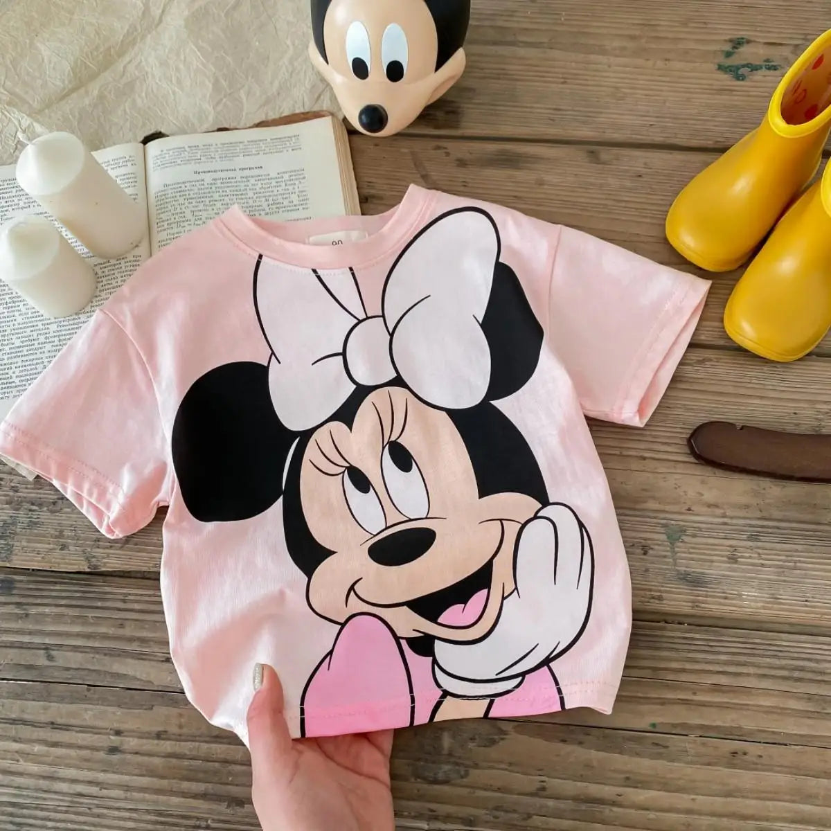 Summer Girls T-Disney Minnie Short Sleeve Top