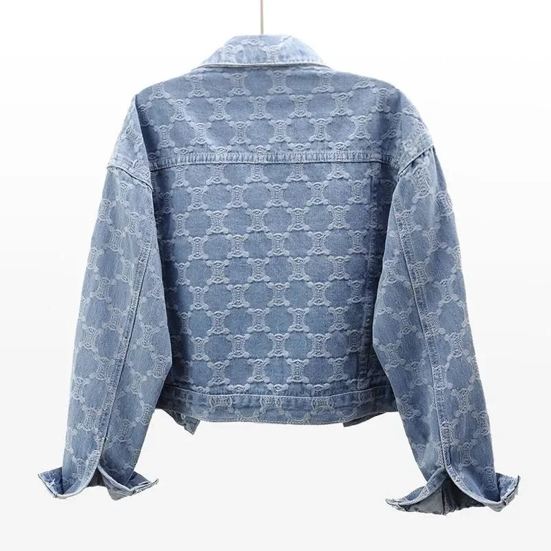 New Spring Autumn Short Denim Jacket