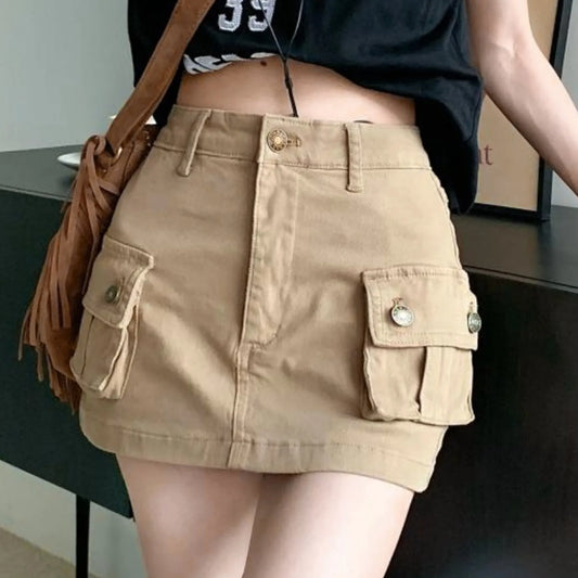 Jean Skirt Women's Slip Denim Tooling Skirt
