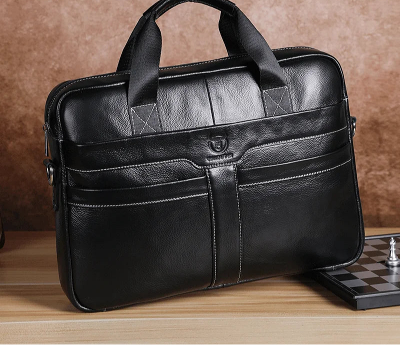 Herren Laptop Aktentasche Aktentasche Arbeit Business Reisetasche