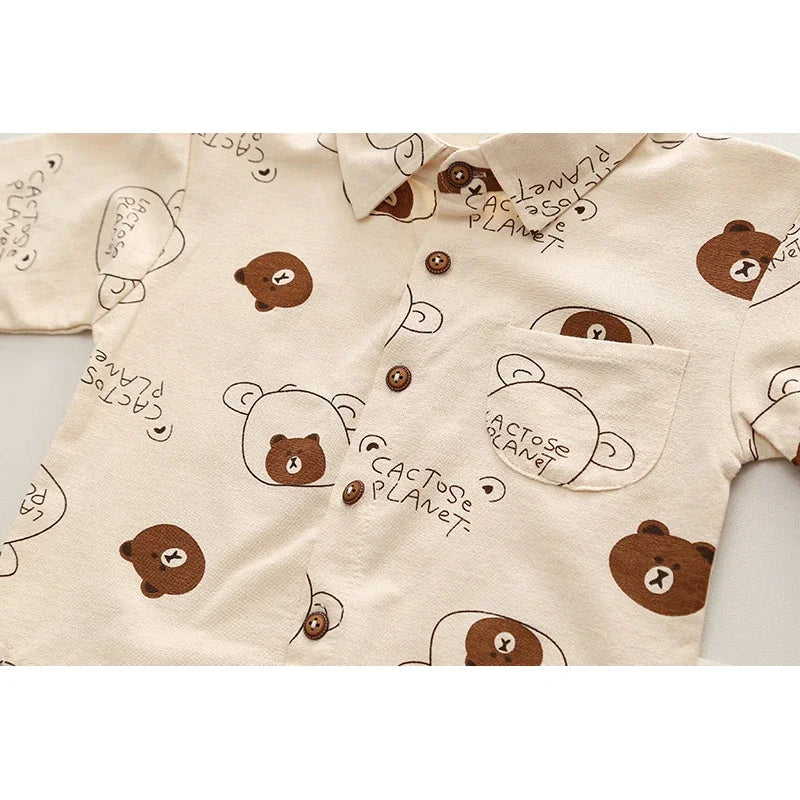 New Spring Autumn Boys Clothing Set