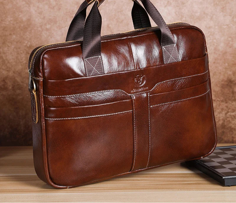 Herren Laptop Aktentasche Aktentasche Arbeit Business Reisetasche