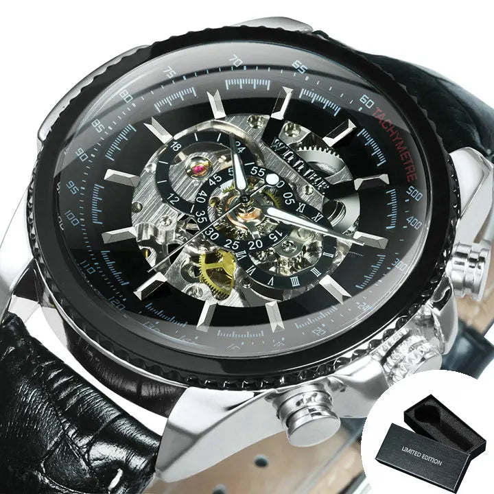 New Military Skeleton Automatic Watch