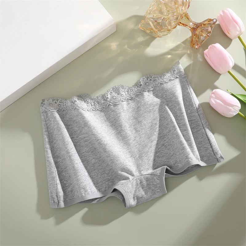 Women Sexy Lace Safety Short Panties