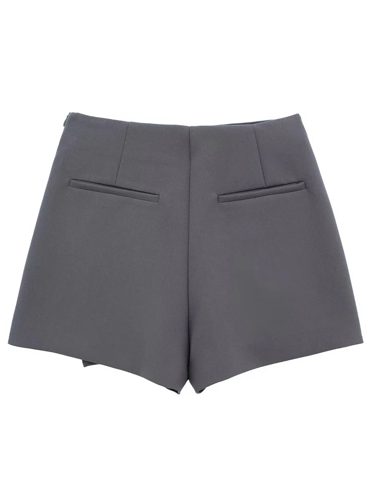 TRAF 2023 Kurze Wickelröcke mit hoher Taille