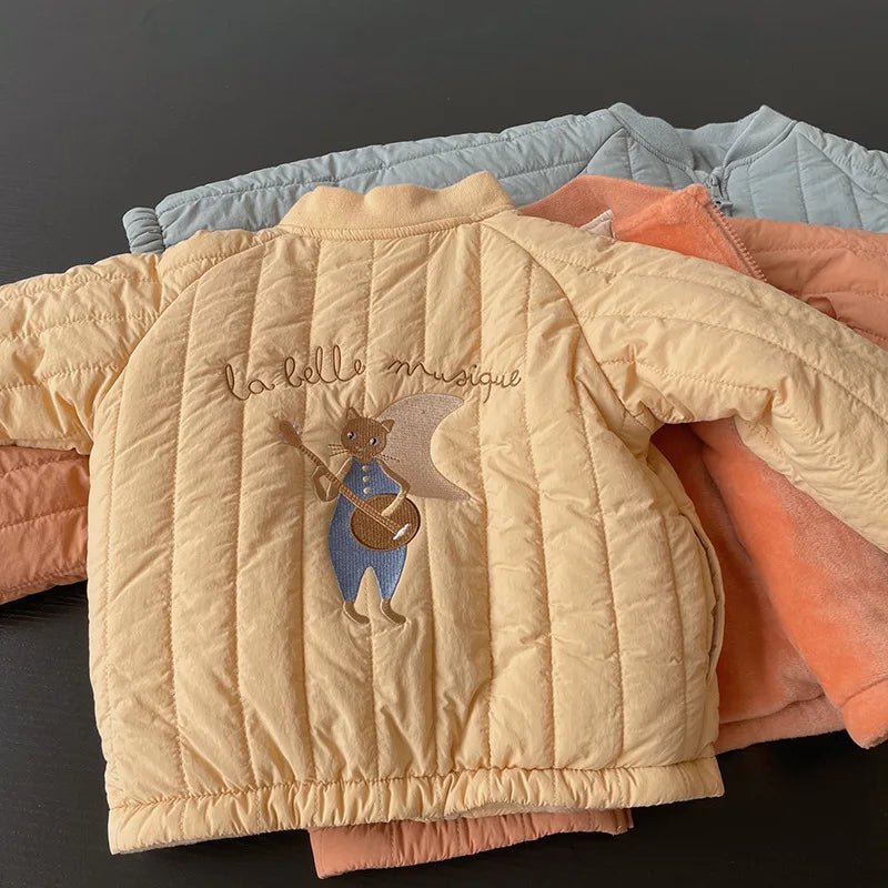 New Children's Cotton Thicken Jacket