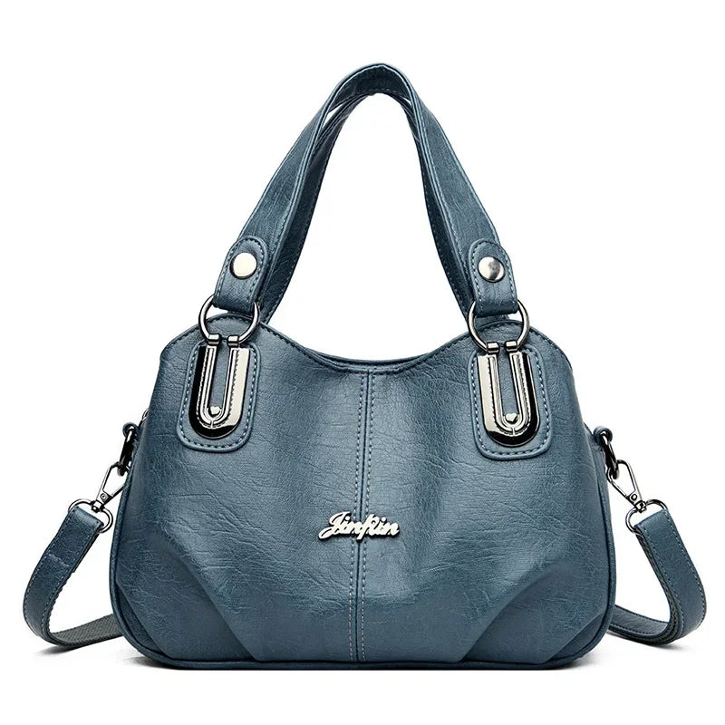 High Quality Soft Leather Ladies Shoulder Crossbody Bags