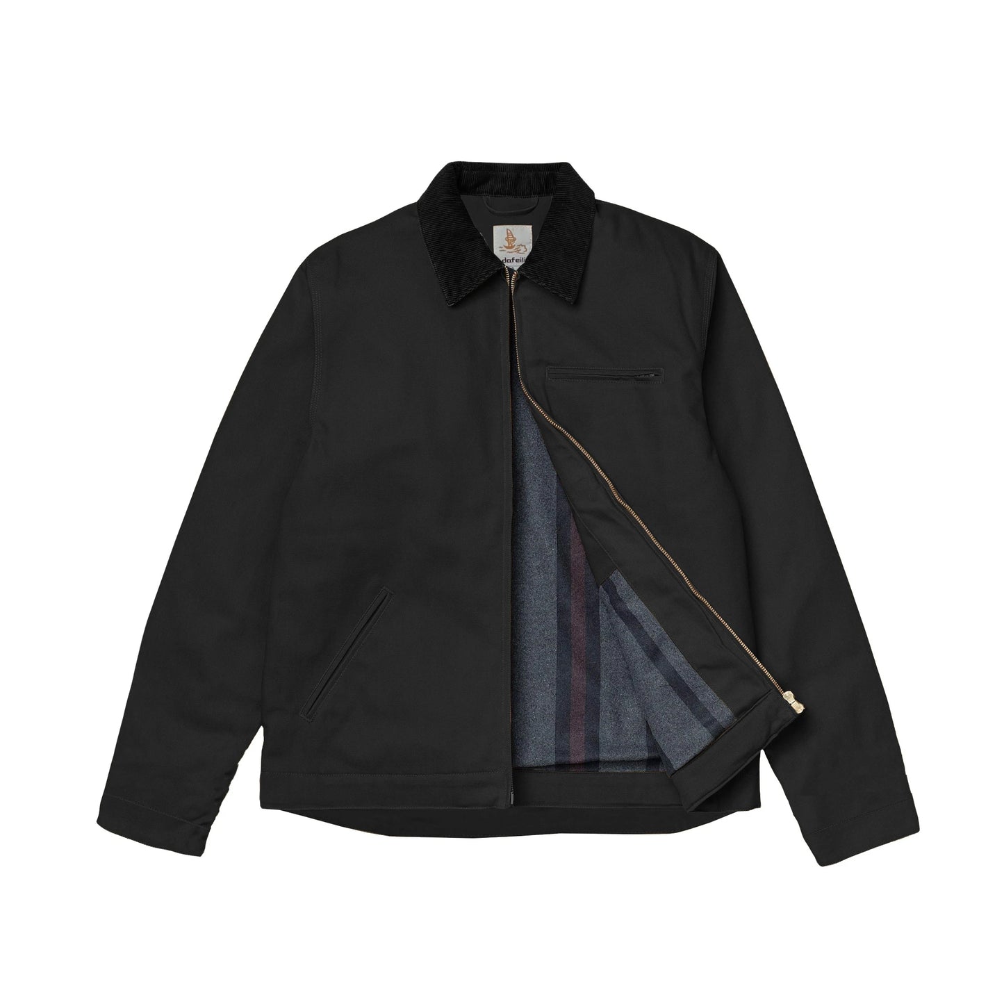 Neuer Wintermantel mit Futter aus gewaschenem Vintage-Look