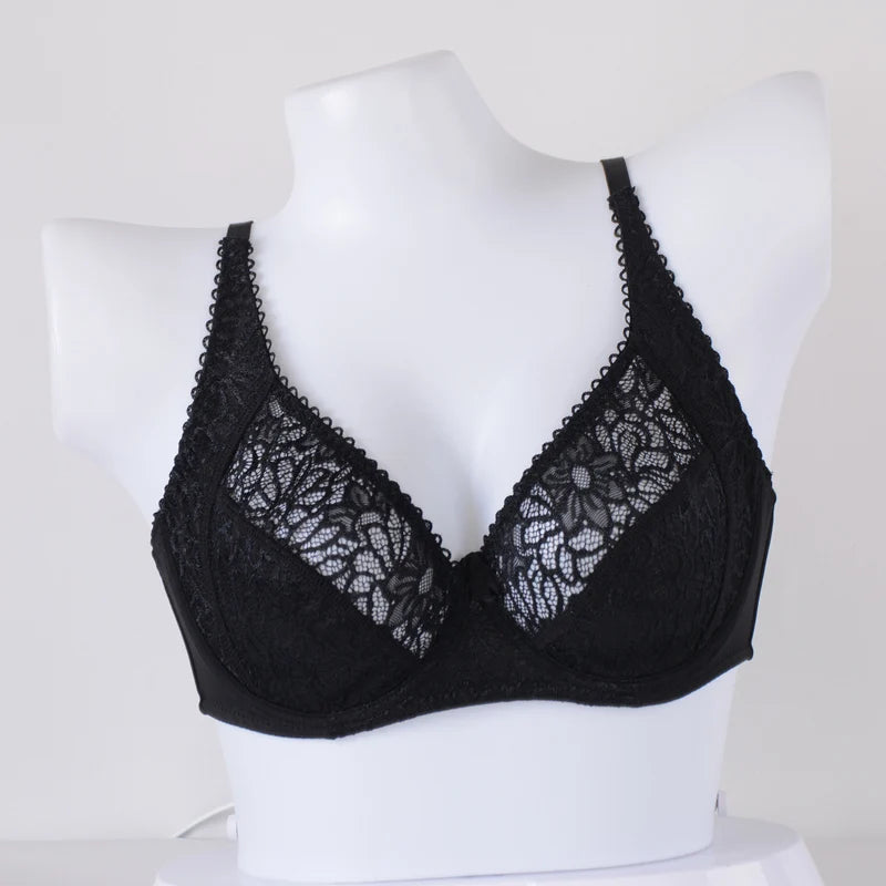 Damen Dessous-BH mit Cut-Outs und Perspektive in Übergröße