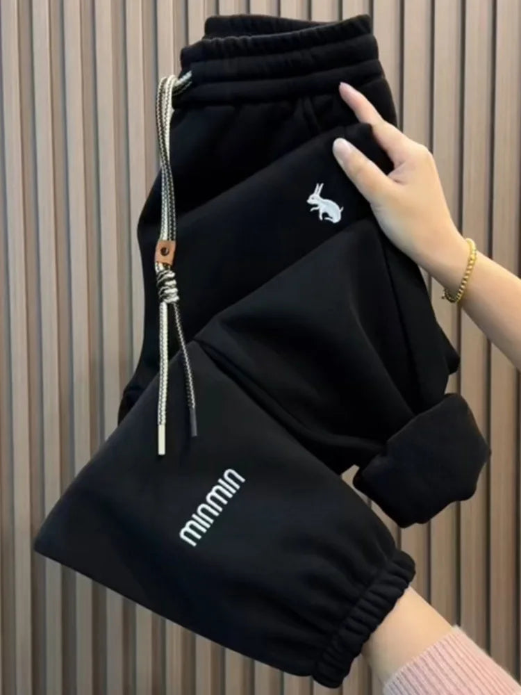 Herbst Winter Koreanische Lose Beiläufige Haremshose Mit Hoher Taille