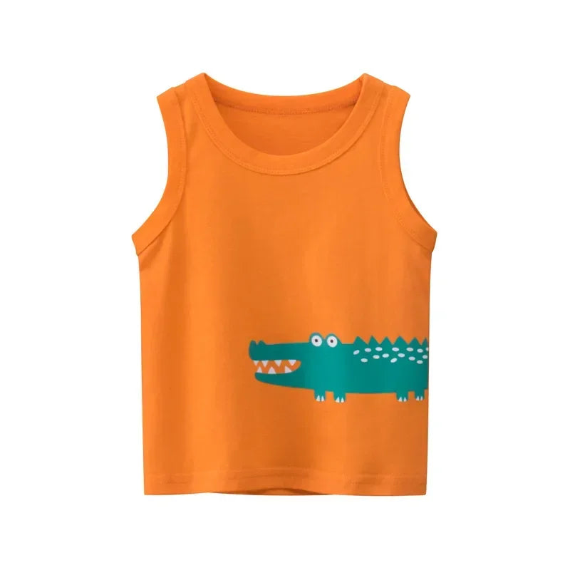 Summer Boy Cotton Sports Vest