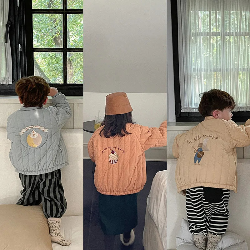 New Children's Cotton Thicken Jacket