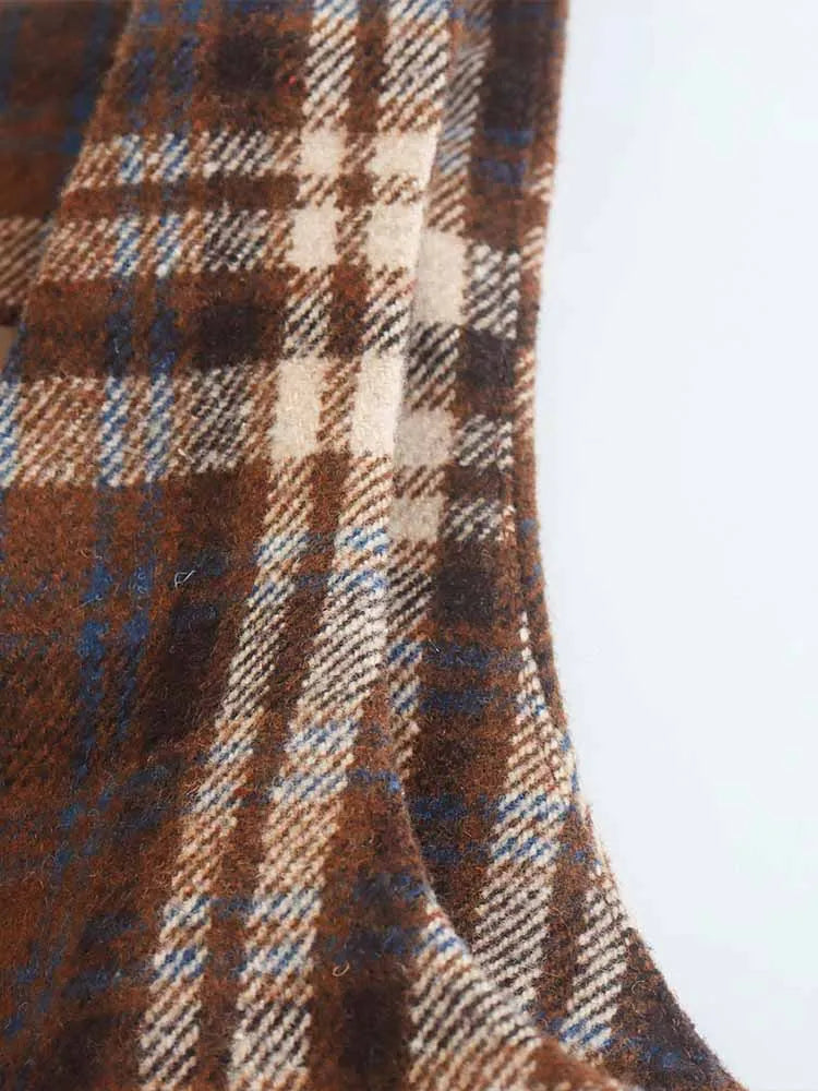 Autumn winter retro sweet loose petite dress