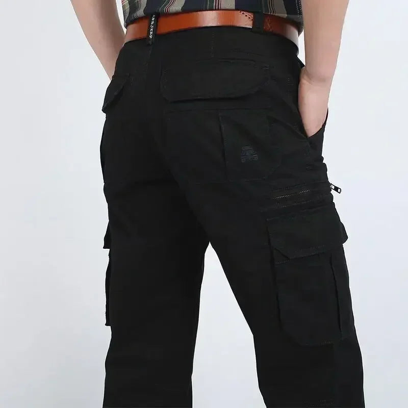 Man Cargo Overalls Sweat Jogging Pants