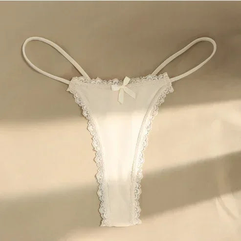 Neue dünne sexy Spitzen-Thongs atmungsaktive Damen-Unterwäsche