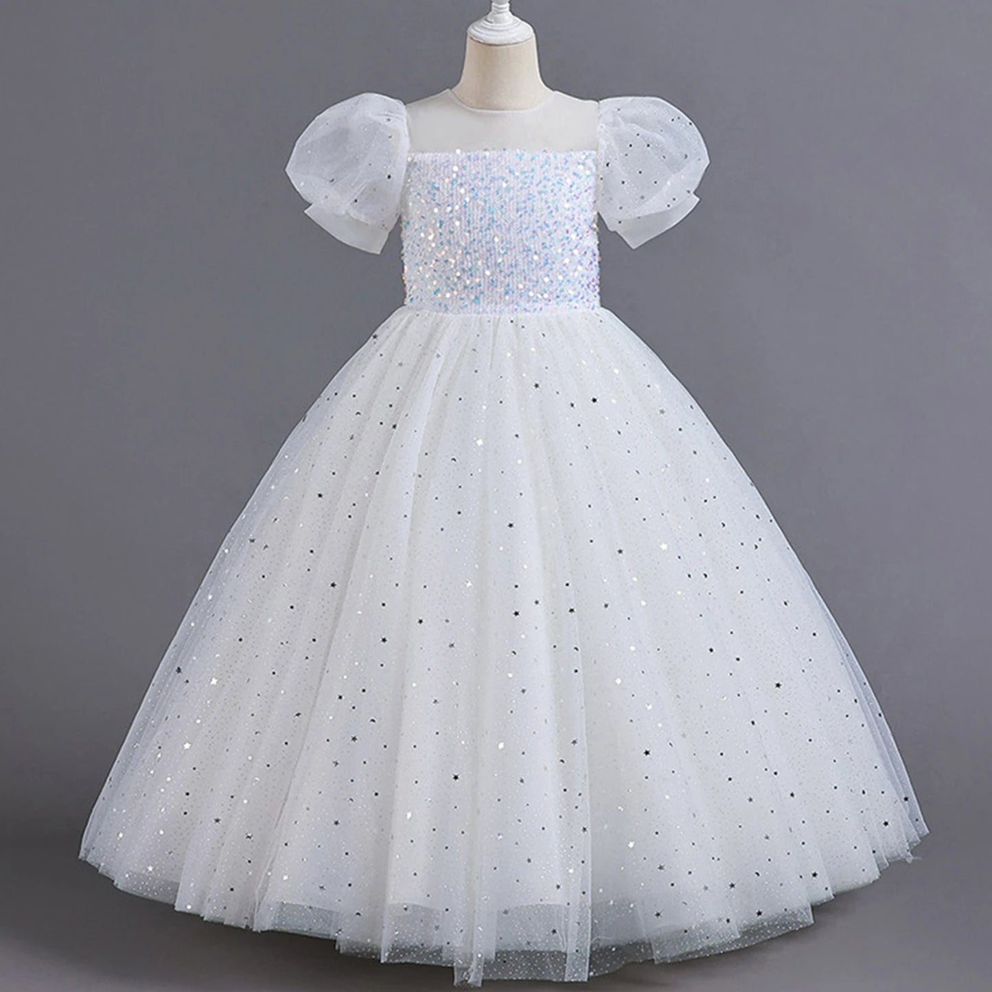 Mädchen Geburtstagsfeier Festzug formelles Abendkleid