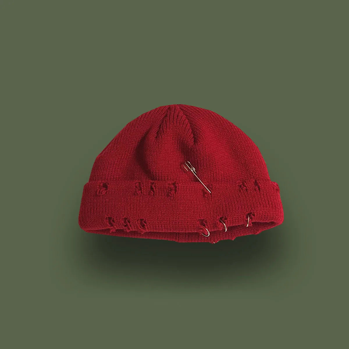 Damenmode, warme, dicke Gorro-Hip-Hop-Kappe