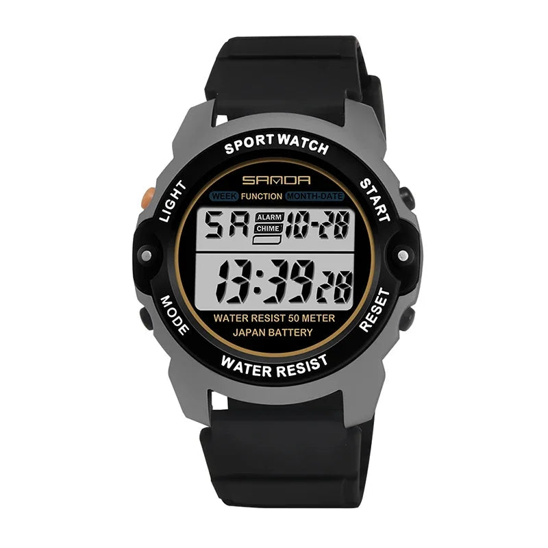 Women Fashion Casual Waterproof LED Digital Watch